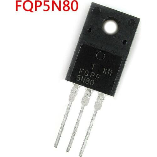 5pcs/lot 5N80 FQP5N80 FQPF5N80 P5NK80Z P5NK80ZFP TO-220F