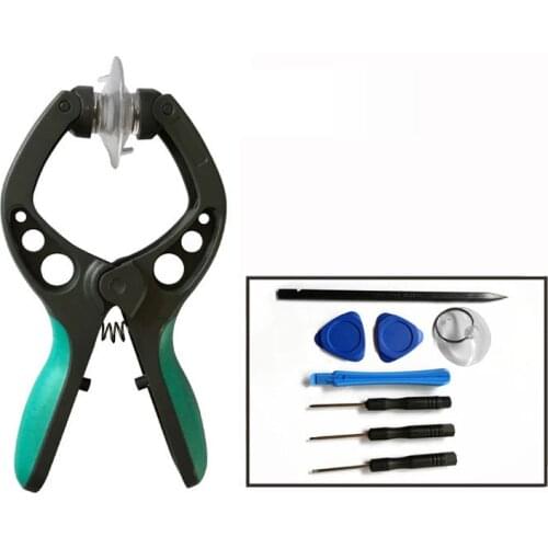 9Pcs in 1 set LCD Screen Touch Separation Sucker Clip Phone Repair Disassemble Weapon, Suction Screen, Open Screen Pliers