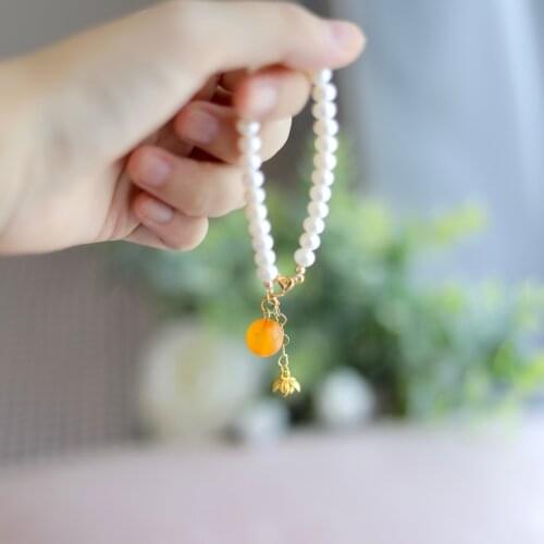 Anime WORD OF HONOR Shan He Ling Gong Jun Zhang Zhe Han Ancient Style Pearl Bracelet Jewelry Couple Wristband Hand Chain