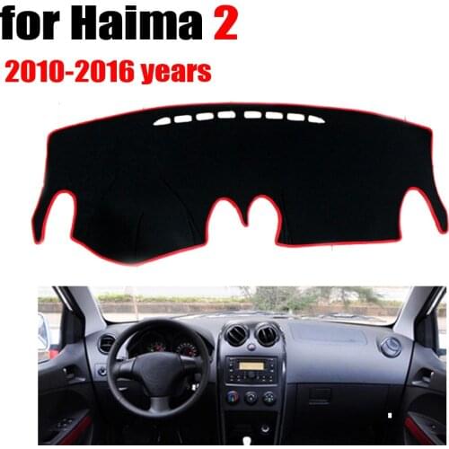 Car dashboard covers mat for Haima 2 2010-2016 years Left hand drive dashmat pad dash cover auto dashboard accessories