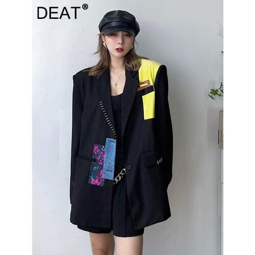 Женские повседневные пиджаки DEAT China At AliExpress