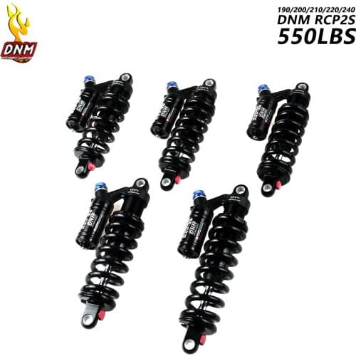 DNM BURNER RCP-2S Rear Shock Mountain Bike adjustments rebound compression preload air pressure adjustable Bicycle Shocks