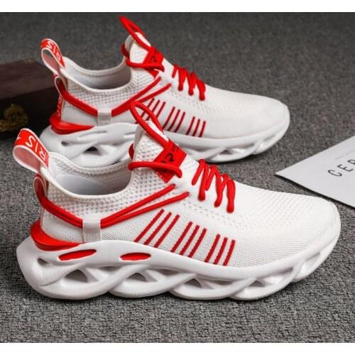 Mens Casual Shoes Light Sneaker White Large Size Outdoor Breathable Mesh Fashion Sports Black Popular Style Running Man Shoe