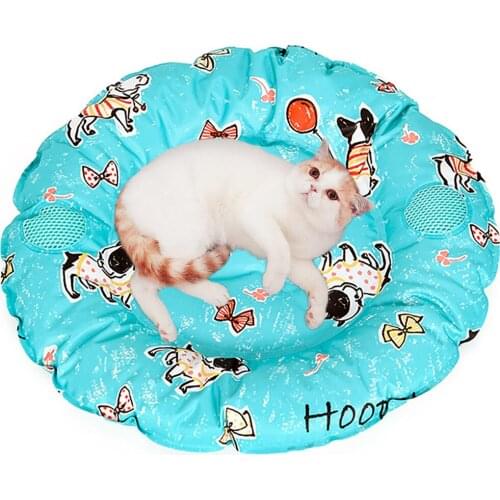 Pet Dog Cat Beds Puppy Cushion House Summer Pet Gel Cooling Pad Reusable Pet Summer Cool Mats for Pet Dog Cats Sleeping