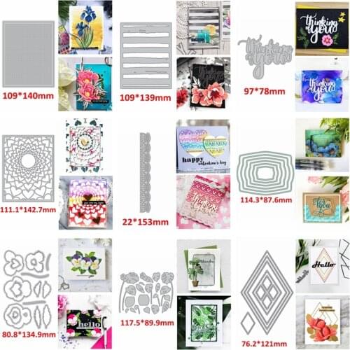 Metal Cutting Dies 2020 For DIY Scrapbook Die Cuts For Card Making 10