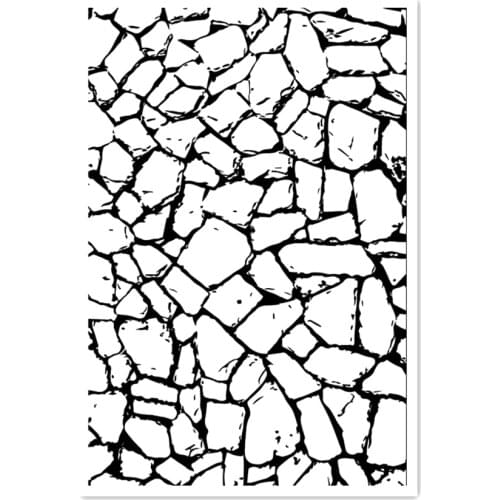 PANFELOU 11*16cm Cataclastic rock Transparent Silicone Rubber Clear Stamps cartoon for Scrapbooking/DIY Easter wedding album