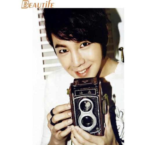 Jang Keun Suk Cloth Silk Fabric poster Home Decoration Wall Art New Cloth Silk Fabric wall poster print