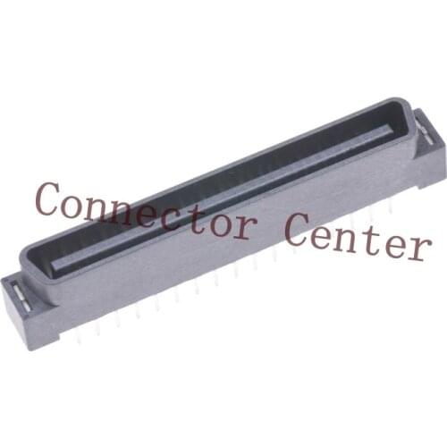 SCSI Connector 1.27mm Pitch 68Pin 180 Degrees Vertical Male Compatible With Molex 15-92-2468
