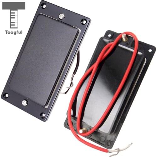 Tooyful Sealed Guitar Humbucker Pickup Set Bridge Neck for 6-String Electric Guitar Accessory