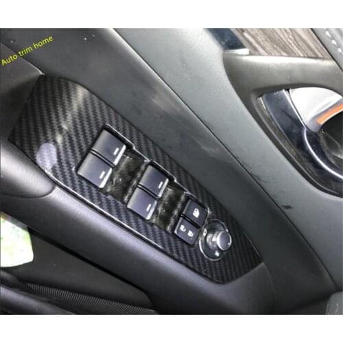 Lapetus Inner Door Armrest Window Glass Lift Button Control Panel Cover Trim Interior Refit Fit For Mazda CX-5 CX5 2017 - 2020
