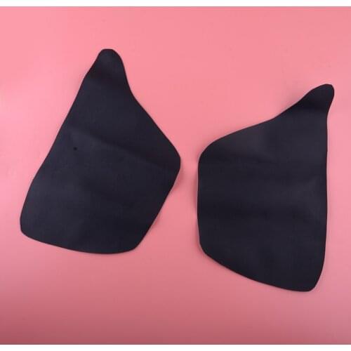 1 Pair Synthetic Leather Black Car Door Panel Armrest Cover Trim Fit for Toyota Tacoma 2005-2007 2008 2009 2010 2011 2012-2015