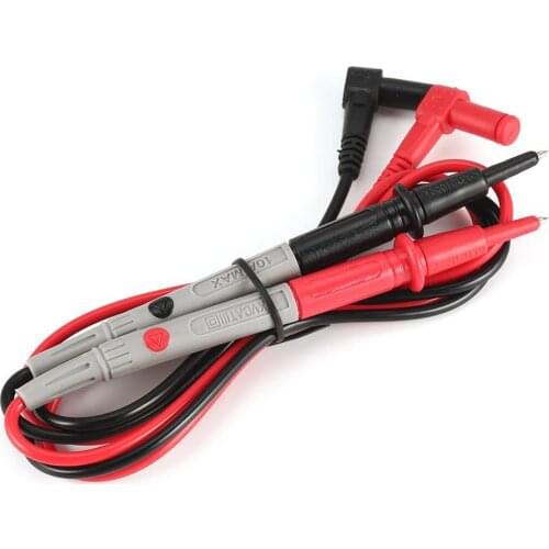 Universal 1 Pair Multimeter Test Lead 1000v 10A Wire Pen Cable For Digital Meter Needle Tip Meter Needles Test Leads