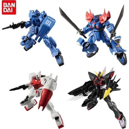 BANDAI GUNDAM Gashapon Blitz Massproduction RX-87 Gundam Efreet MS-08TX Anime action figure toys Decoration Kids Toy Gift