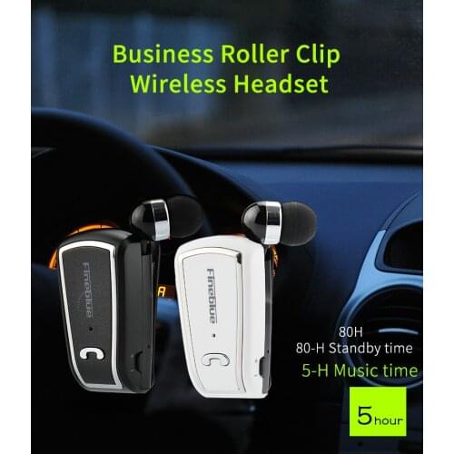 Fineblue Bluetooth Sports Music Headset F-V3 Has Smart Noise Reduction and Volume Control, High-Definition Stereo, Microphone