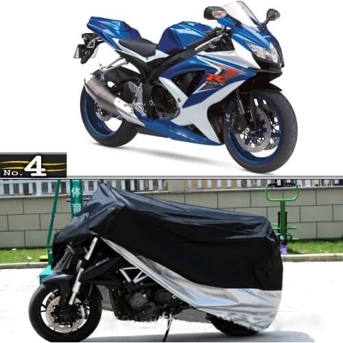 MotorCycle Cover For Suzuki GSX-R750 WaterProof UV Sun Dust / Rain Protector Cover Made of Polyester Taffeta