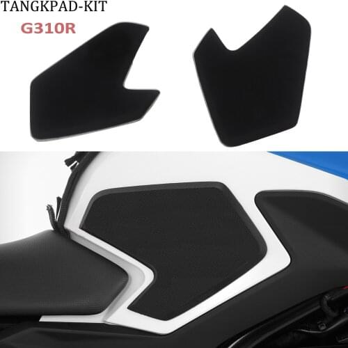 For BMW G310GS G310R G 310 R GS Motorcycle Non-slip Side Fuel Tank Stickers Waterproof Pad Rubber Sticker