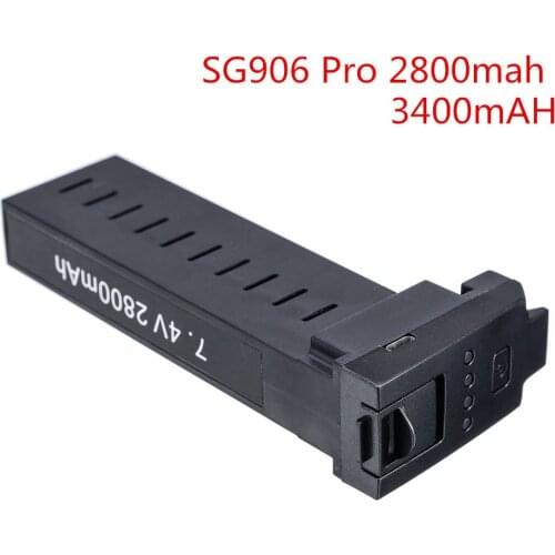 Limskey SG906 PRO Spare Battery GPS Drone Self-Stabilizing Gimbal 7.4V 2800 mAh 3400mah Battery Brushless Quadcopter Drones