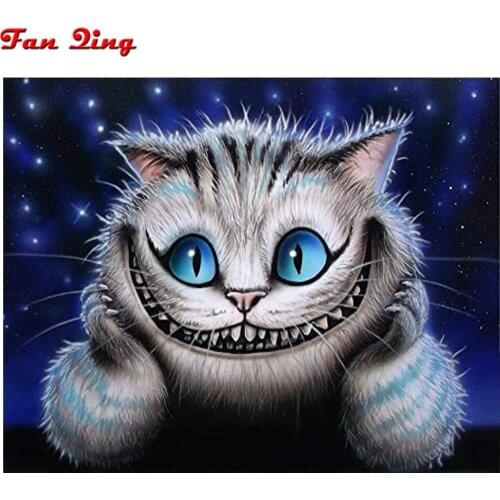 Diamond Painting Kits Cartoons Cat Full Square Diamond Embroidery Sale Animals Cross Stitch Rhinestone Art Hobby Gift Home Decor