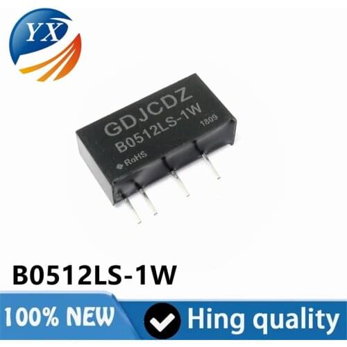 New B0512LS-1W DC-DC boost power module 5V to 12V DC isolated power converter