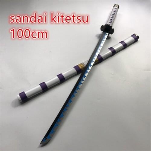 OP Cosplay Kozuki Oden totsukanotsurugi sword Weapon Armed Katana Espada Wood Ninja Knife Samurai Sword Prop Toys
