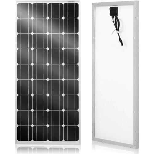 DOKIO Solar panel 100W 18V Glass solar Panels 200W 300W 400W panneau solaire Monocrystalline solar board for home/RV 12V
