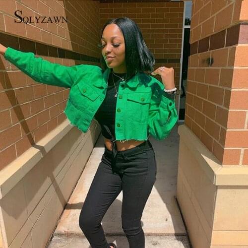 SQLYZAWN Womens Denim Jackets