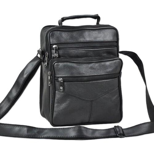 Fashion Men Bag Genuine Leather Hangbags travel shoulder bags men messenger bag leather business briefcase For Men bolsos hombre