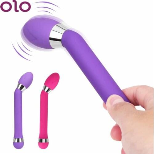 OLO Vaginal Massage Vibrator Strong Vibration Dildo AV Magic Wand Clitoris Stimulation Sex Toys For Women Female Masturbation