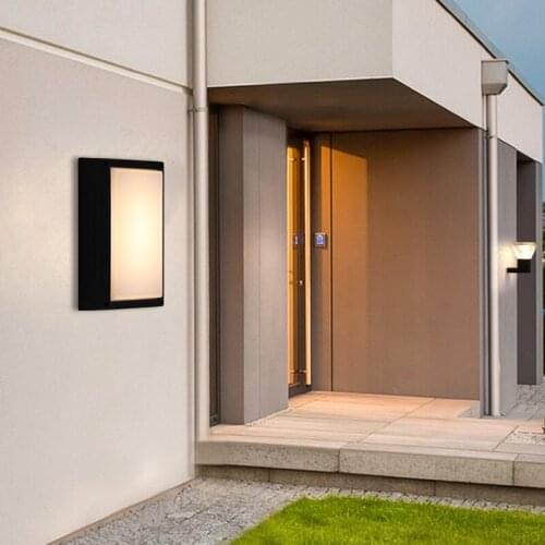 IP65 Waterproof Indoor Outdoor Aluminum Wall Light Surface Mounted Lighting LED Wall Lamp Cube LED Garden Porch Light