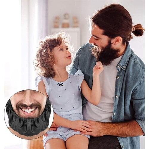 2Pc Male Bedtime Beard Mustache Cover Protector Apron for Serving Restaurants Sleep Support Dropshipping CSV VIP