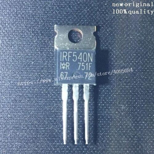 10PCS IRF540N SI2309DS-T1-E3 AX3513BTA LN1134A282MR SI2309DS SI2309 AX3513 LN1134 new
