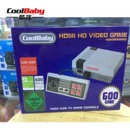 30pcs Mini TV Game Console Support HDMI Retro Video Game Console Built-in 8-Bit 600 Classic Games Handheld Gaming Player
