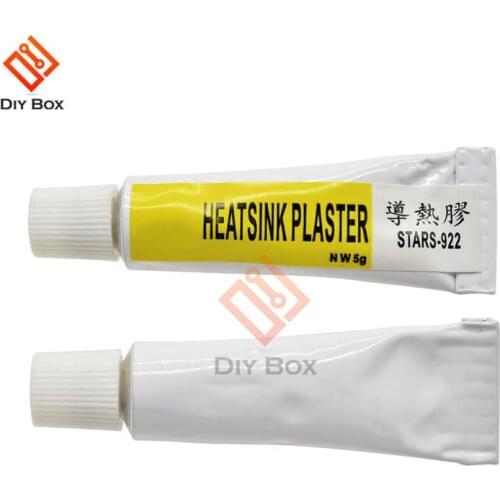 5Pcs CPU GPU Heatsink Plaster Thermal Silikon Kleber Thermal Silicone Grease Compound Glue STARS-922