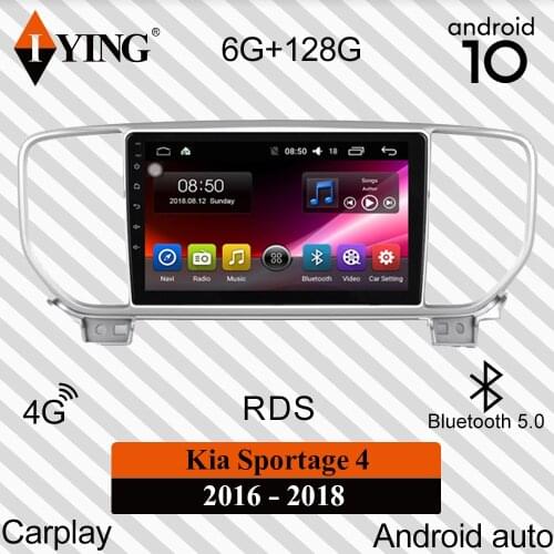 IYING Apple Carplay For Kia Sportage 4 QL 2016 - 2018 Car Radio Multimedia Video Player Navigation GPS DSP Android10 No 2din dvd