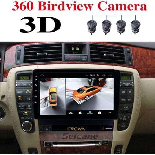 For TOYOTA Crown S182 184 2003~2008 Car Multimedia GPS Radio Navigation NAVI Player Integrated CarPlay 360 BirdView 3D