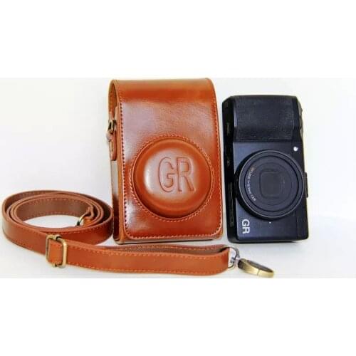 Camera Video Bag PU Case for Ricoh GR GRII GRIII Digital Camera