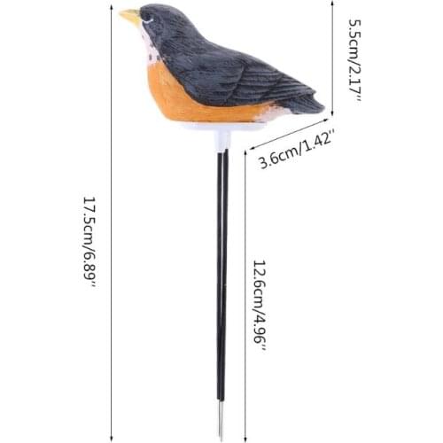 Soil Moisture Sensor Alarm for Garden Plants Moisture Tester (Battery Included) D0AC