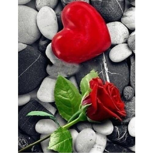 Dimond Painting Rose flower Diamond Painting Full Cross Stitch Kits EmbroideryDiamond Painting Full Drill Kits Rhinestone