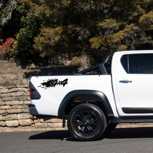 Left and right 4x4 mud off road sticker decal vinyl off road 4x4 for land rover chevy revo vigo dmax adventure mud