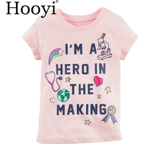 Fashion Baby Girls T-Shirts Newborn Clothes Tops 100% Cotton Soft Babies Tees Shirts Infant Jumper Female Dress Clothing 0-2Year