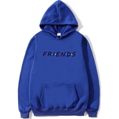 2021 Friends Print Hoodies Men Sweatshirts Hip Hop Harajuku Hoodie Men/Women Clothing Loose Outwear Fall Long Sleeve Pullovers