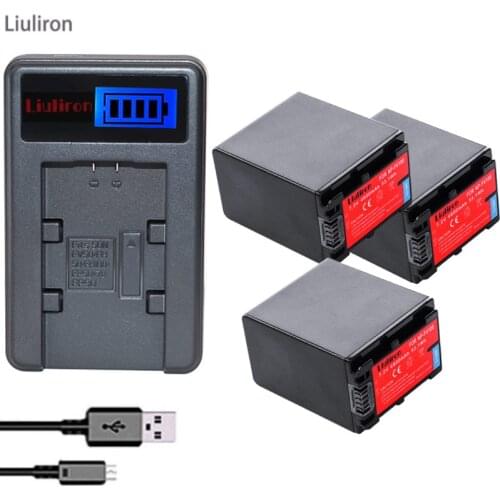 NP-FV100 NP FV100 NPFV100 Rechargeable Camera Battery for SONY FDR-AX100E AX100E HDR XR550E XR350E CX550E CX350E