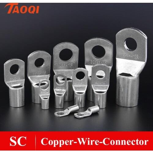 Cable Lug Crimping Tool for Heavy Duty Wire Lugs,Battery Terminal,Copper Lugs AWG 8-1/0 with Copper Ring Terminals