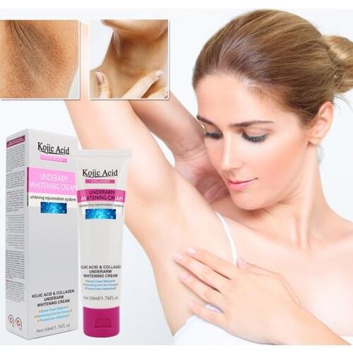 Armpit Whitening Cream Skin Lightening Underarm Dark Skin Whitening Intimate Body Lotion Body Creams Legs Knees TSLM1