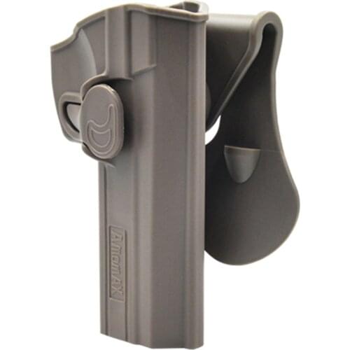 Amomax Adjustable Tactical Holster For CZ 75 SP-01 Series Toy Gun Outdoors Tactics Accessories - Right-Handed Tan