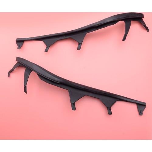 1Pair Upper Headlight Cover Strip Sealing Fit for BMW E46 325i 325xi 330i 330xi 2001 2002 2003 2004 2005 63126921859 63126921860