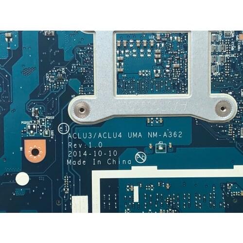 AVAILABLE.BRAND NEW. ACLU3/ALCU4 UMA NM-A362 G50-80 MAINBOARD FOR LENOVO G50-80 MOTHEBOARD ,ONBOARD PROCESSOR, I3-4030U