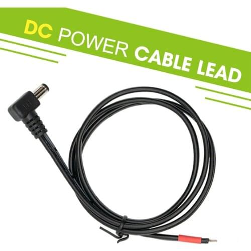 WINDCAMP Right Angle DC Power Cable Lead for ICOM IC-705 transceiver QRP