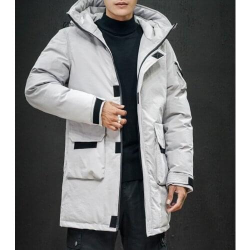 Winter Jackets Men Fur Warm Thick Cotton Multi-pocket Hooded Parkas Mens Casual Fashion Warm Coats Plus Size 5XL Overcoat