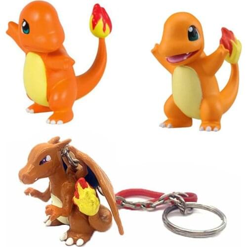 1.6"Charmander Charizard Pokemons Action Figure Pokemons Anime Figures Dolls Kids Gifts Toys Collection